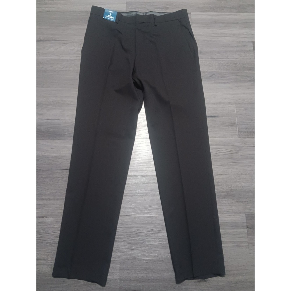 NWT Kenneth Cole Reaction Men's‎ Black Techni-Cole Modern-Fit Pants Size 33x32
